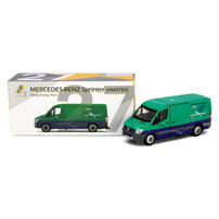 Tiny Diecast Mercedes-Benz Sprinter Post Office (AM3783)