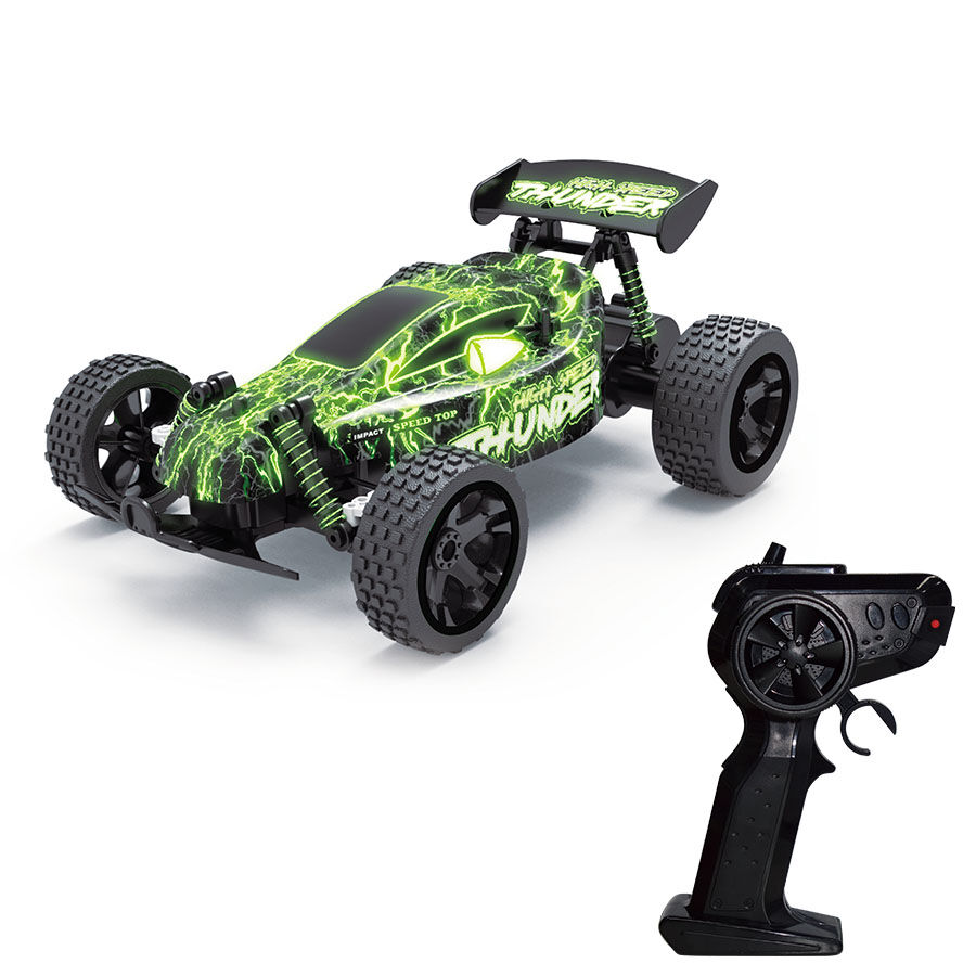 Konsept 1:18 Rc Hi-Speed Led X-Racer - Green | Toys