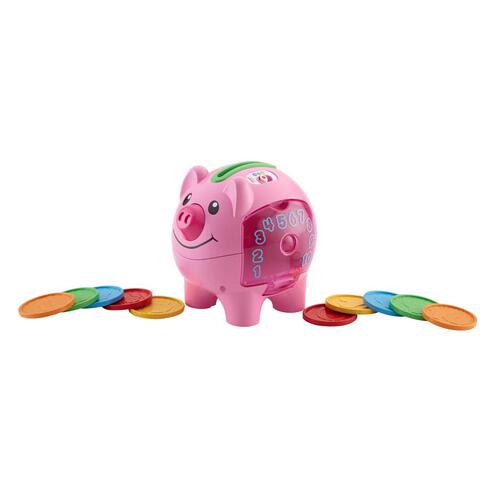 Fisher-Price Laugh & Learn Count & Learn Bilingual Piggy Bank