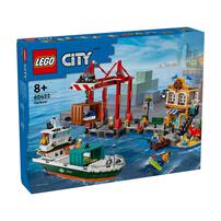 LEGO樂高城市系列 濱海港口和貨船 60422