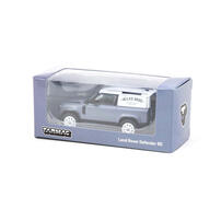 Tarmac Works 1/64 Land Rover Defender 90 Matt Blue Grey