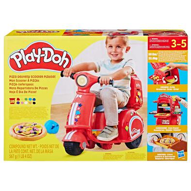 Play-Doh培樂多 薄餅外賣踏板車玩具套裝