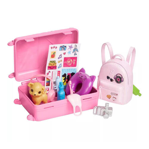 Barbie Travel Doll And Accessories