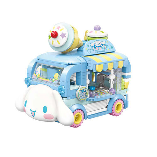 Qman Keeppley Cinnamoroll & Pompompurin's Ice-cream Truck