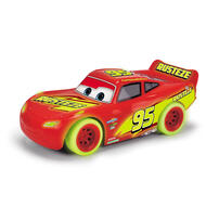 Disney Pixar Cars 1:32 RC Cars Glow Racers Twin Pack