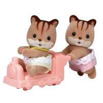 Sylvanian Families Walnut Squirrel Twins