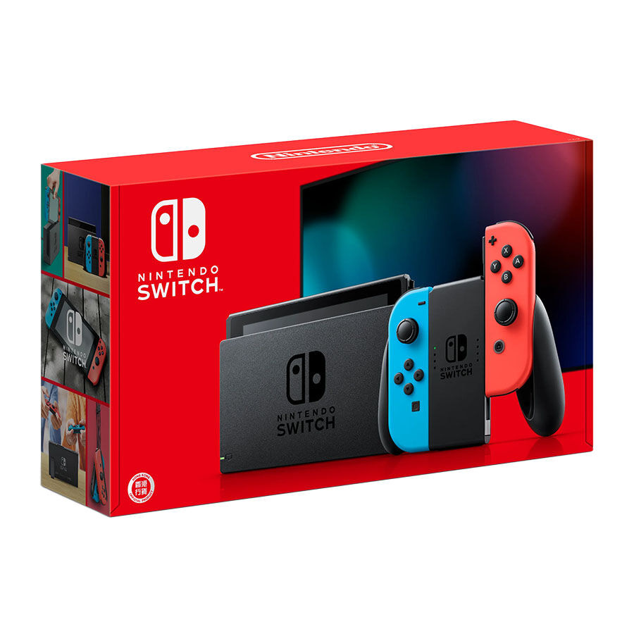 Nintendo Switch Console Improved Battery Life Model (Neon Blue/Neon Red)