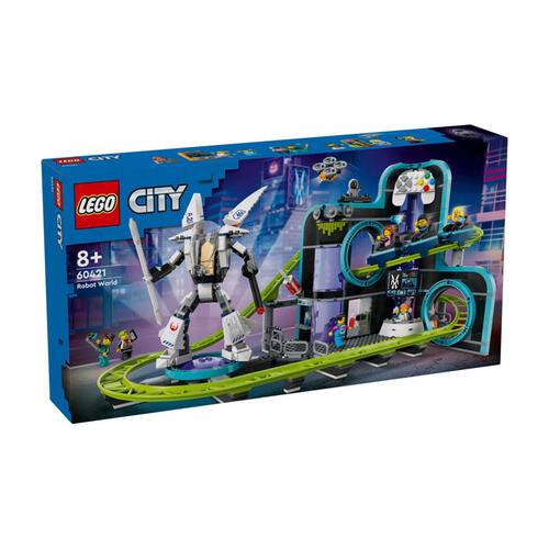 LEGO City Robot World Roller-Coaster Park 60421