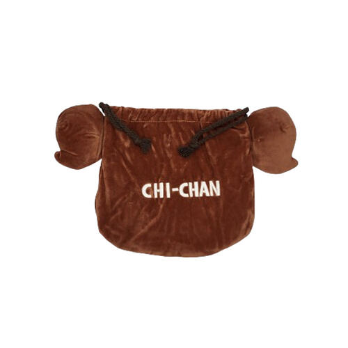 Sho-Chan Plush Drawstring Bag