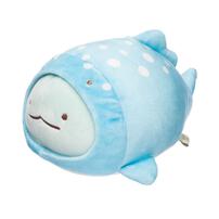 Sumikko Gurashi San-X Original Soft Toy - Tokage Dressed as a Whale Mochi (Medium)