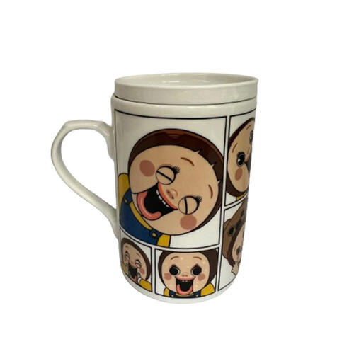 Sho-Chan Ceramic Mug With Lid 350ML