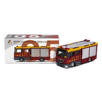 Tiny Diecast MAN Light Rescue Unit Fire Truck (F2528)