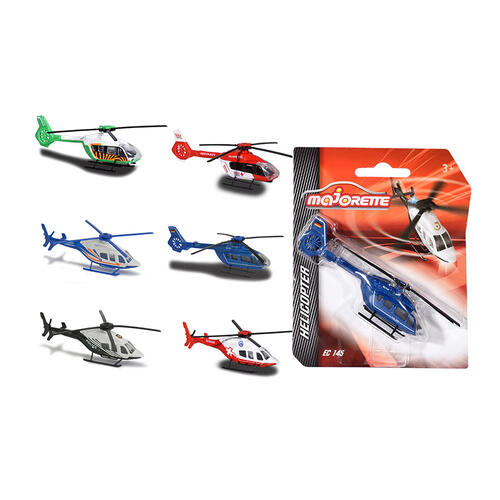 Majorette Helicopter Single Pack - Assorted