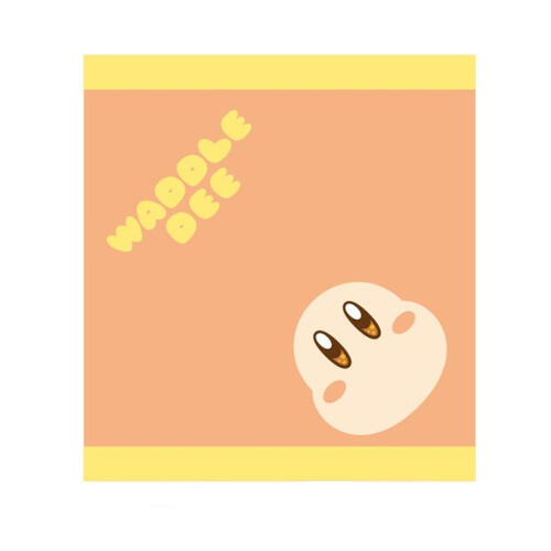 Kirby Pupupu Face Hand Towel - Waddle Dee