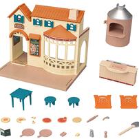 Sylvanian Families Mi-87 Forest Pizza Shop