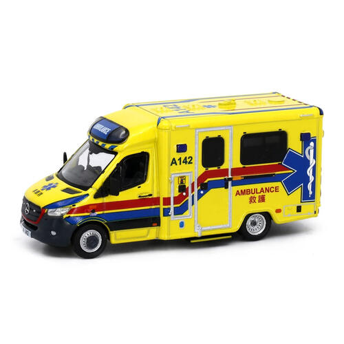 Tiny Diecast Mercedes-Benz Sprinter FL HKFSD Ambulance (A142)