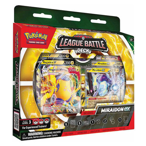 Pokémon Trading Card League Battle Pack - Miridon ex