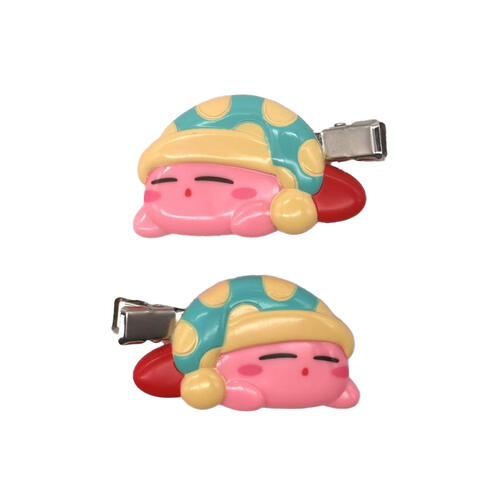 Kirby Dream Land Hair Clip - Kirby (Sleep)