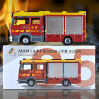 Tiny Diecast MAN Light Rescue Unit Fire Truck (F2528)