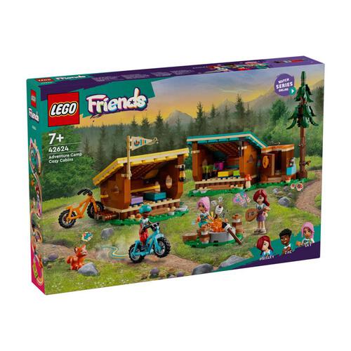 LEGO Friends Adventure Camp Cozy Cabins 42624