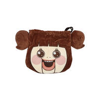 Sho-Chan Plush Drawstring Bag