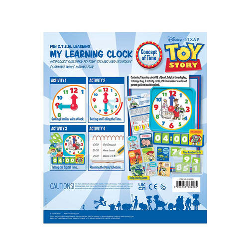 4M Disney/Pixar Toy Story/My Learning Clock