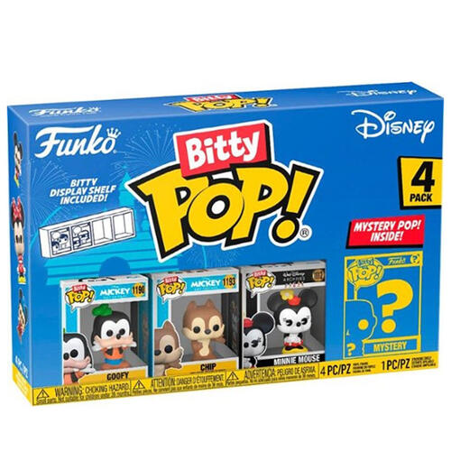 Funko Bitty Pop! Disney- Goofy (4 Pack)