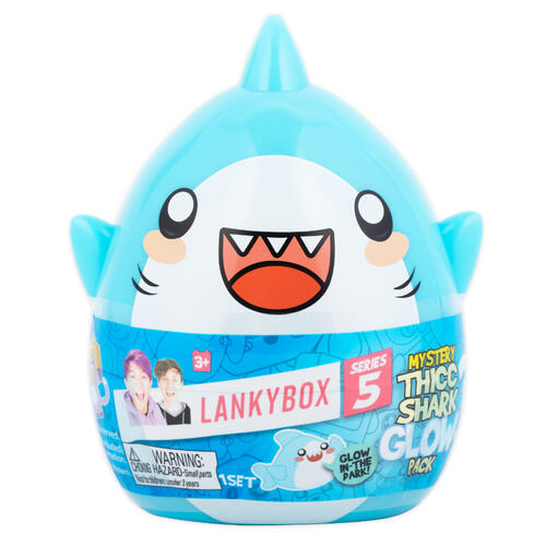 LankyBox Mystery Thicc Shark Glow Blind Pack - Assorted