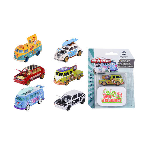 Majorette Volkswagen The Originals Deluxe Cars Single Pack - Assorted