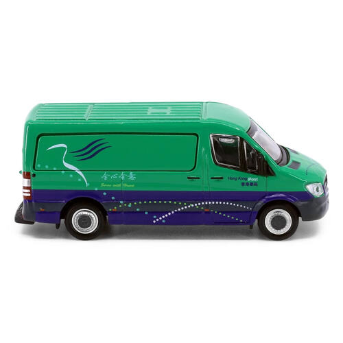 Tiny Diecast Mercedes-Benz Sprinter Post Office (AM3783)