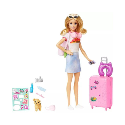 Barbie Travel Doll And Accessories