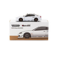 Tarmac Works 1/64 Vertex Nissan Silvia (S15) White Metallic Lamley Special Edition