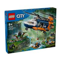 LEGO City Jungle Explorer Helicopter at Base Camp 60437