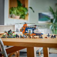 LEGO City Jungle Explorer Helicopter at Base Camp 60437