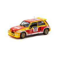 Tarmac Works 1/64 Renault 5 Maxi Turbo Tour De Corse Rallye De France 1985 #27 - Hobby64