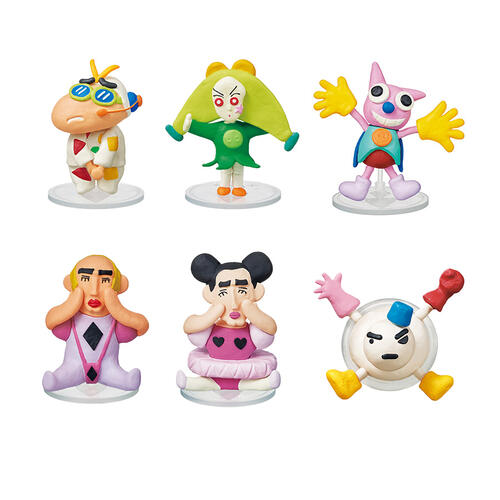 Re-ment Crayon Shin-chan Great Adventure in Henderland Clay Art Collection Blind Box Single Pack - Assorted