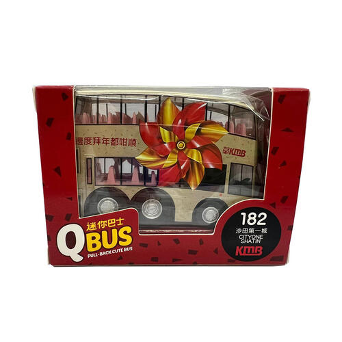 KMB QBus Dennis Trident Alexander Pull Back Bus (182)