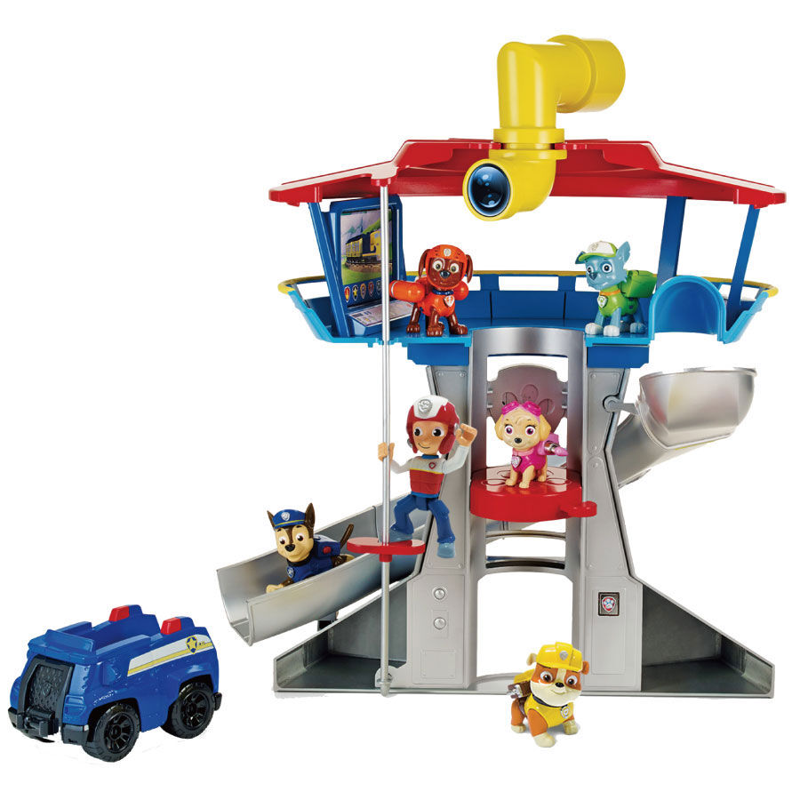 paw patrol hq lookout set