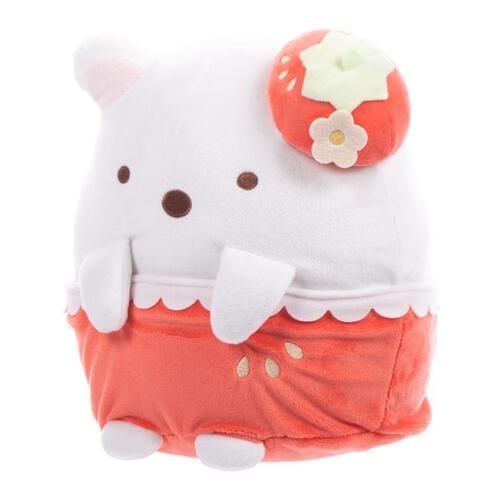 Sumikko Gurashi San-X Original Strawberry Series Soft Toy - Shirokuma