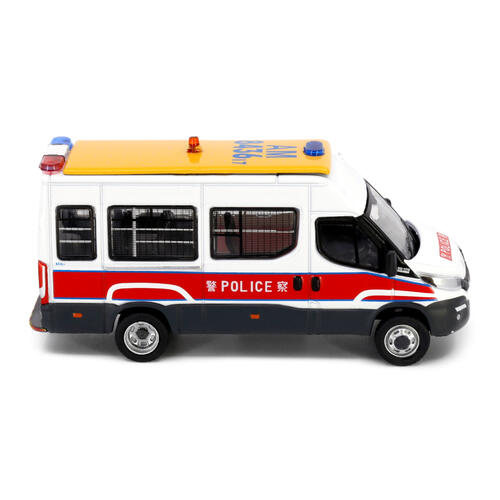 Tiny Diecast IVECO Daily Police Patrol Car Airport District (AM8436)