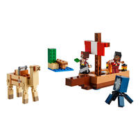 LEGO Minecraft The Pirate Ship Voyage 21259