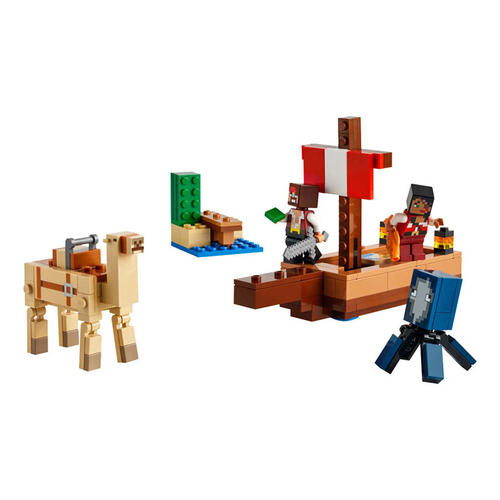 LEGO Minecraft The Pirate Ship Voyage 21259