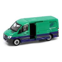 Tiny Diecast Mercedes-Benz Sprinter Post Office (AM3783)