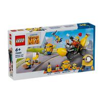 LEGO樂高迷你兵團系列 小小兵和香蕉車 75580