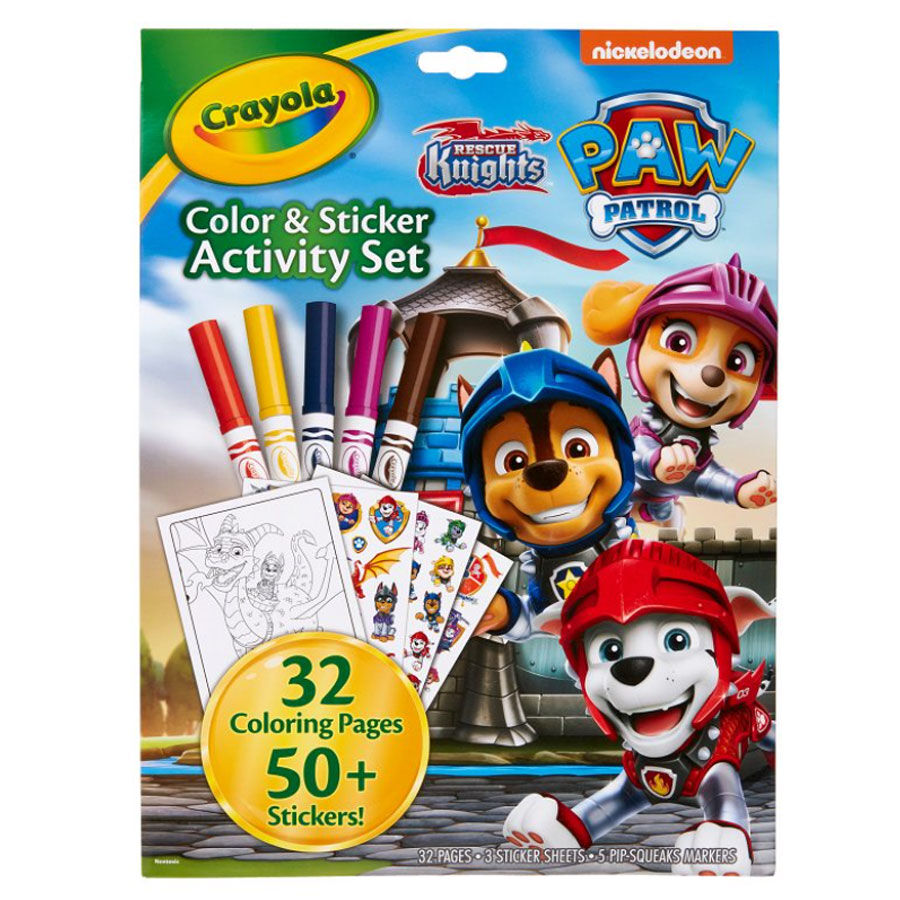 Crayola Color & Sticker Book Paw Patrol | Toys
