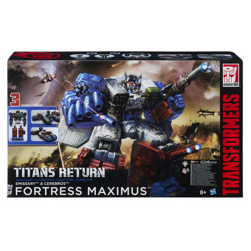 Transformers Generations Titans Return Titan Class Fortress Maximus  