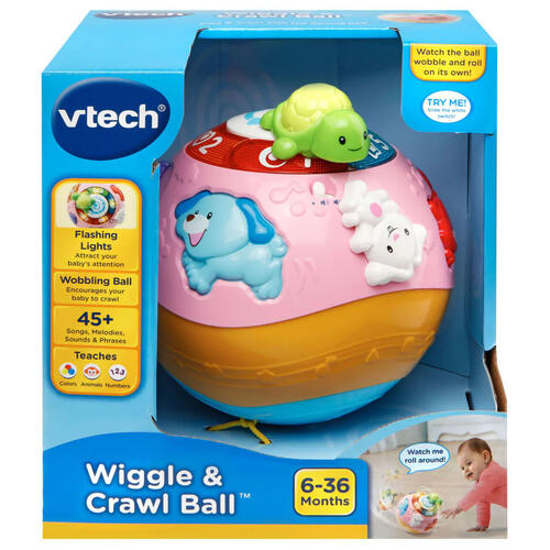 Vtech Wiggle & Crawl Ball - Pink