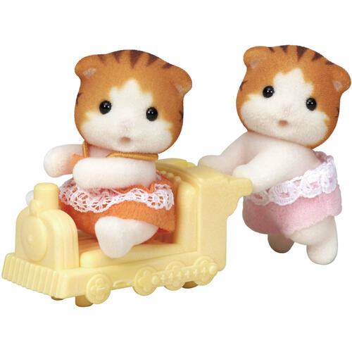 Sylvanian Families森林家族 孖生楓葉貓