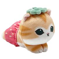 Mofusand Strawberry Soft Toy Clip