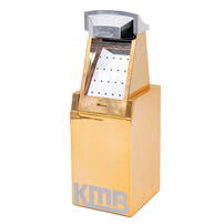 KMB Money Bank - Chrome Plated Gold